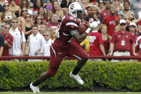 All eyes are currently on Marcus Lattimore. We've got the WSJ hedcut to prove it.